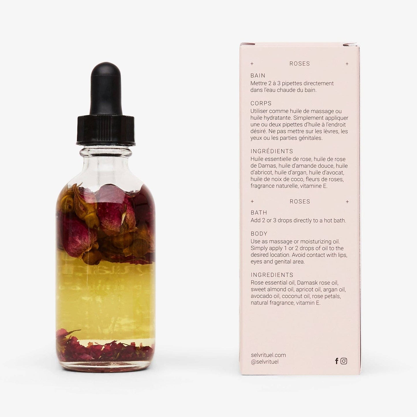 Bath and Body Oil Rituel Quartz
