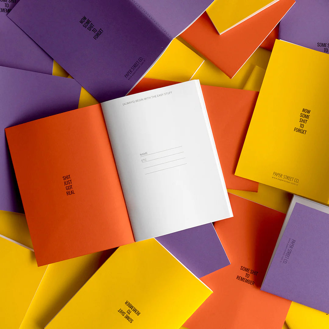Sh*t to Remember Journal - Orange